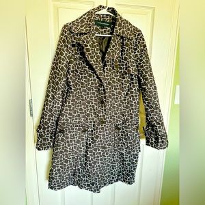 Animal Print Coat.